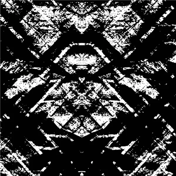 Textura Abstracta Monocromática Imagen Incluyendo Efecto Tonos Blanco Negro — Vector de stock