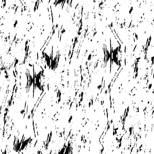 Monokrom Soyut Dokusu Resim Siyah Beyaz Tonların Efektini Içerir — Stok Vektör