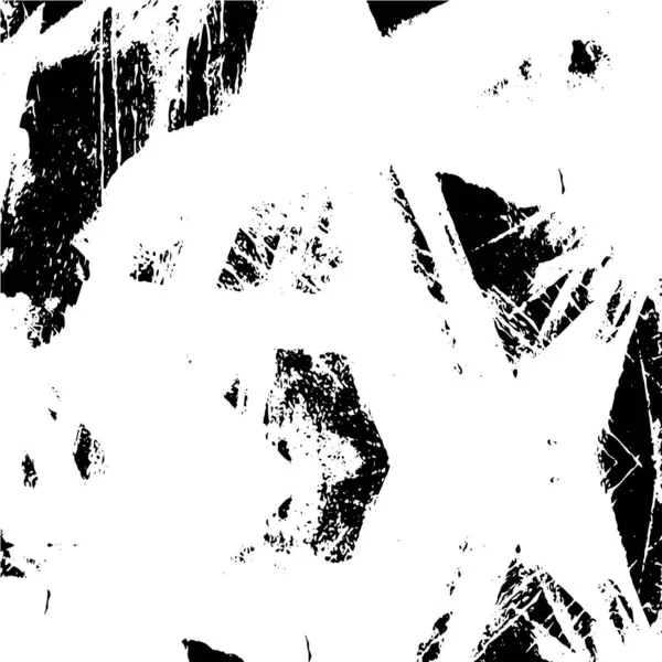 Textura Abstrata Monocromática Tons Preto Branco — Vetor de Stock