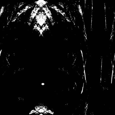 Soyut grunge arkaplanı. Monokrom dokusu. Siyah ve beyaz desenli arkaplan