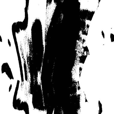 Grunge üst üste biniyor. Soyut siyah-beyaz vektör arkaplanı. Çatlak, leke ve noktalarda kirli desenli tek renkli klasik yüzey. Karanlık korku tarzında eski bir duvar.