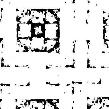 Soyut grunge arkaplanı. Monokrom dokusu. Siyah ve beyaz desenli arkaplan