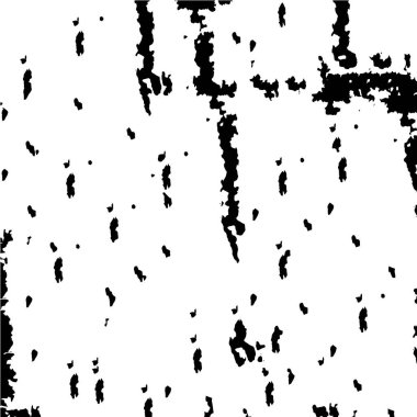 Çizik ve çiziklerle dolu siyah beyaz bir arka plan. Soyut vektör illüstrasyonu.