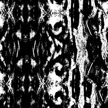 Soyut grunge arkaplanı. Monokrom dokusu. Siyah ve beyaz desenli arkaplan