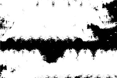 Siyah beyaz desenli, çizikli sıkıntılı bir arka plan. Çizgiler. soyut vektör illüstrasyonu.