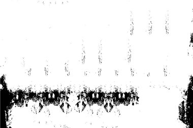 Siyah ve beyaz soyut desen