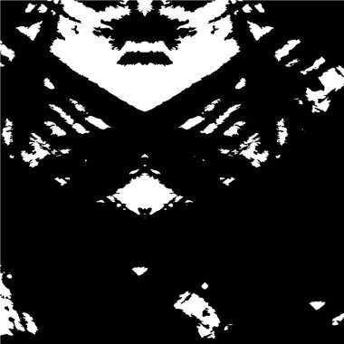 Siyah ve beyaz desenli