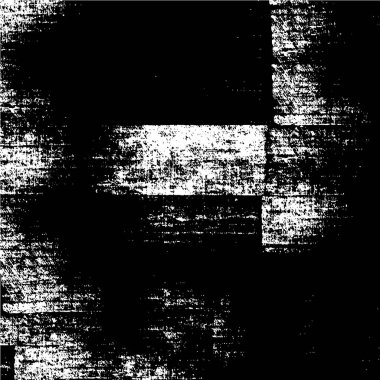 Koyu Grunge Geometrik Deseni