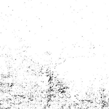 Çatlamış beton, taş ya da asfalt tabakasının gergin dokusu. Grunge 'un arka planı. bir yarım ton vektör illüstrasyonu