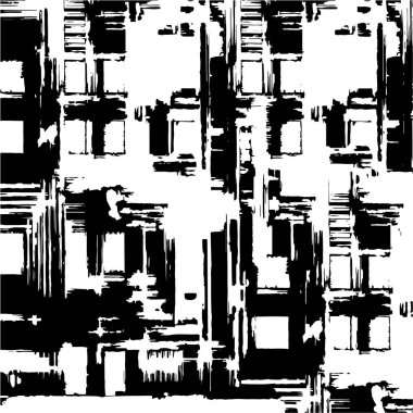 Soyut grunge arkaplanı. Monokrom dokusu. Siyah ve beyaz desenli arkaplan