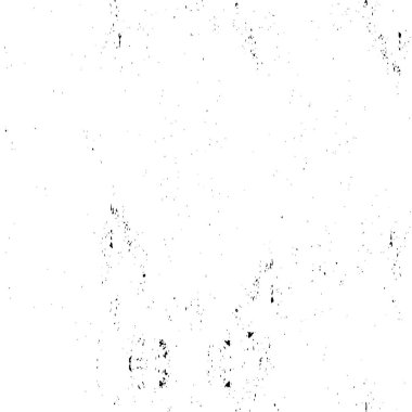 Grunge üst üste biniyor. Soyut siyah-beyaz vektör arkaplanı. Çatlak, leke ve noktalarda kirli desenli tek renkli klasik yüzey. Karanlık korku tarzında eski bir duvar.