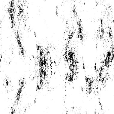 çatlamış beton, metal ya da asfalt kaplama dokusu sıkıntısı. Grunge 'un arka planı. soyut yarım ton vektör çizimi