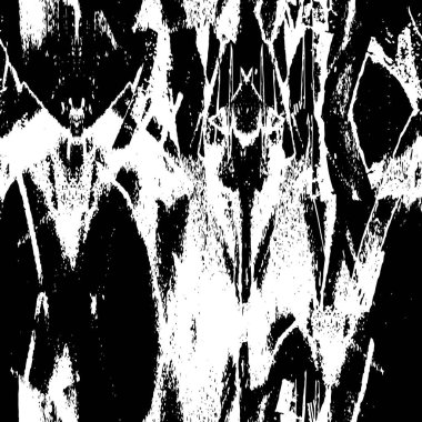 Soyut grunge arkaplanı. Monokrom dokusu. Siyah ve beyaz desenli arkaplan