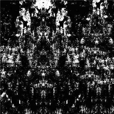 Soyut grunge arkaplanı. Monokrom dokusu. Siyah ve beyaz desenli arkaplan