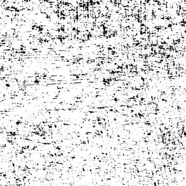 Çizik ve çiziklerle dolu siyah beyaz bir arka plan. Soyut vektör illüstrasyonu.