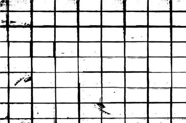 Çizik ve çiziklerle dolu siyah beyaz bir arka plan. Soyut vektör illüstrasyonu.