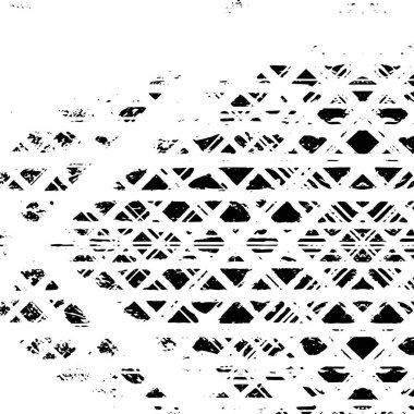 Çizik ve çiziklerle dolu siyah beyaz bir arka plan. Soyut vektör illüstrasyonu.