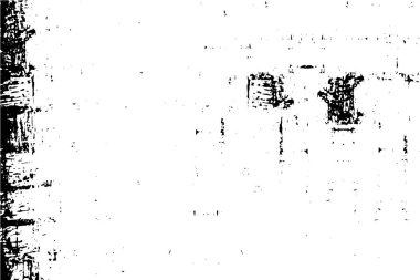 Çizik ve çiziklerle dolu siyah beyaz bir arka plan. Soyut vektör illüstrasyonu.