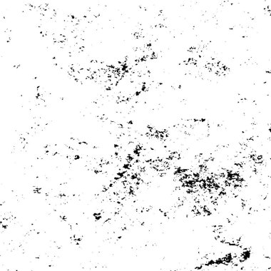 Çizik ve çiziklerle dolu siyah beyaz bir arka plan. Soyut vektör illüstrasyonu.