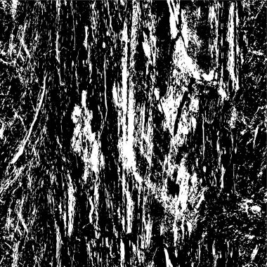 Çizik ve çiziklerle dolu siyah beyaz bir arka plan. Soyut vektör illüstrasyonu.