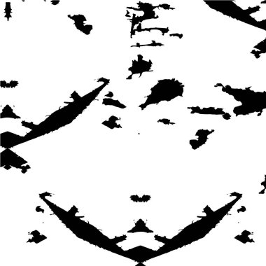 Çizik ve çiziklerle dolu siyah beyaz bir arka plan. Soyut vektör illüstrasyonu.