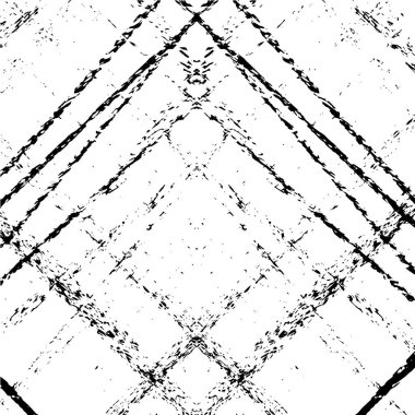 Siyah beyaz dokusunda sıkıntılı bir arka plan. soyut vektör illüstrasyonu.