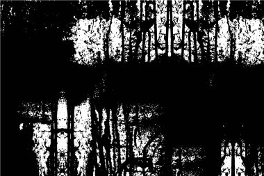 Siyah beyaz dokusunda sıkıntılı bir arka plan. soyut vektör illüstrasyonu.