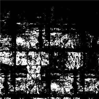 Siyah beyaz dokusunda sıkıntılı bir arka plan. soyut vektör illüstrasyonu.