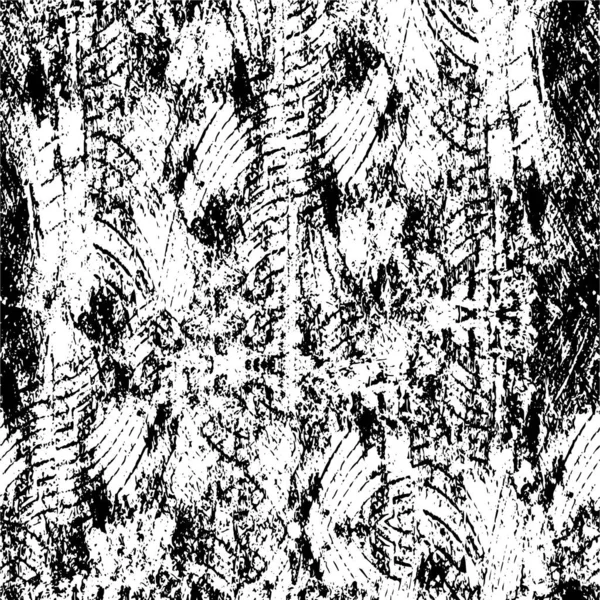 Grunge Abstracte Achtergrond Zwart Wit Kleuren Monochoromatische Textuur — Stockvector