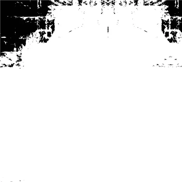 Grunge Abstrakt Bakgrund Svartvita Färger Monokoromatisk Struktur — Stock vektor