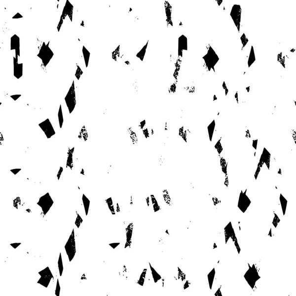 Гранж Накладывается Шаблон Векторный Черный Белый Фон — стоковый вектор