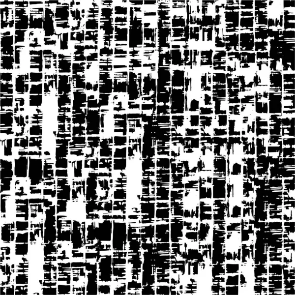 Fond Affligé Texture Noire Texture Blanche Avec Des Rayures Des — Image vectorielle