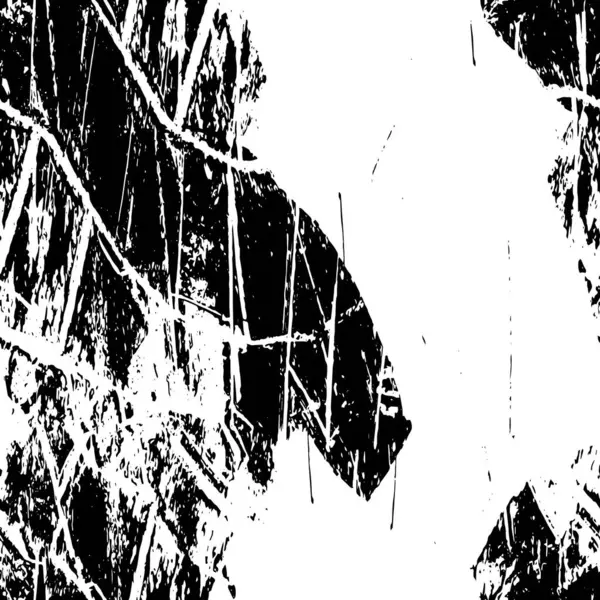 黑白图案 窘迫纹理背景 复制空间 — 图库矢量图片