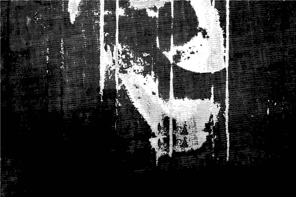 Verontruste Overlay Houten Schors Textuur Grunge Achtergrond — Stockvector