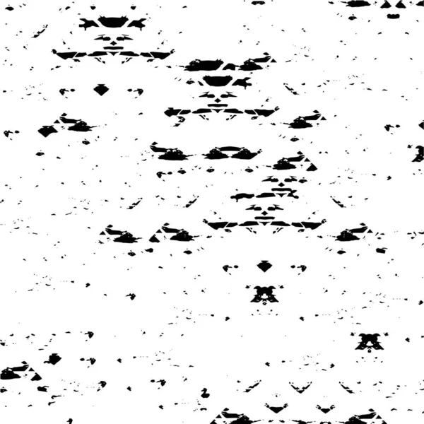 Tísni Překrývající Strukturu Popraskaného Betonu Grunge Pozadí Abstraktní Vektorová Ilustrace — Stockový vektor