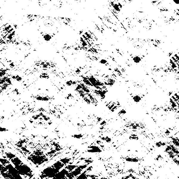 Накладываемая Текстура Треснувшего Металла Камня Бетона Гранж Фон Абстрактная Полутоновая — стоковый вектор