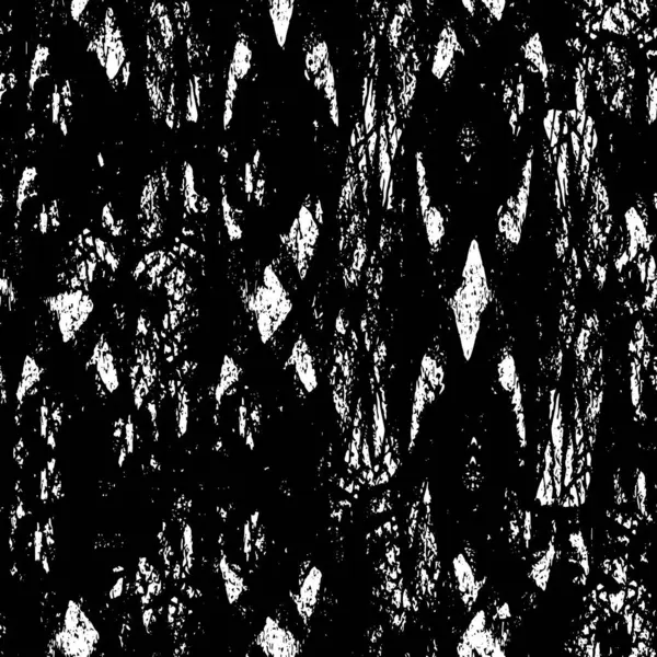 Abstrakte Schwarz Weiß Grungy Texturierten Hintergrund — Stockvektor