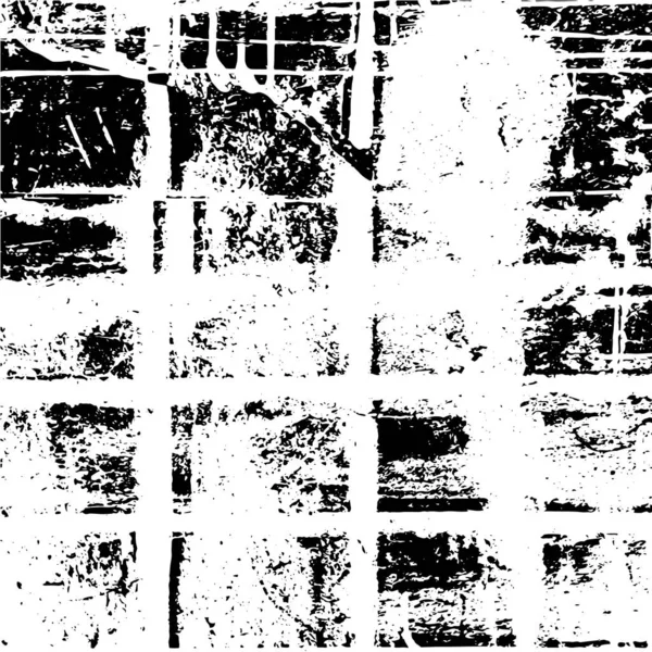 Texture Noire Blanche Texture Détresse Fond Peinture Détresse Texture Grunge — Image vectorielle