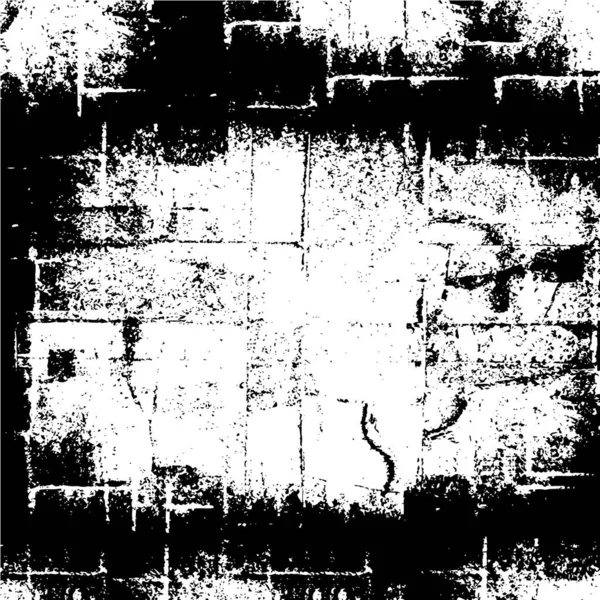 黒と白のテクスチャに傷 斑点が付いている苦しみの背景 抽象ベクトルイラスト — ストックベクタ