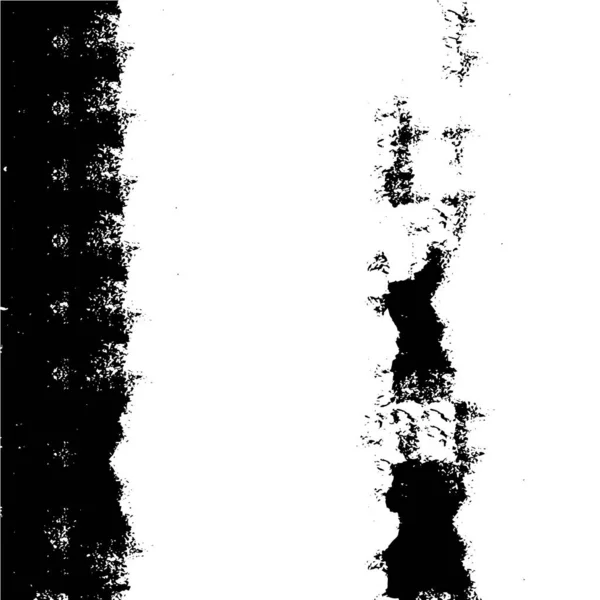 Texture Détresse Grunge Noir Blanc Fond Vectoriel — Image vectorielle