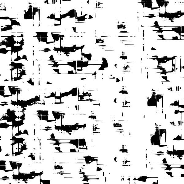 Abstrakti Grunge Tausta Yksivärinen Rakenne Musta Valkoinen Kuvioitu Tausta — vektorikuva
