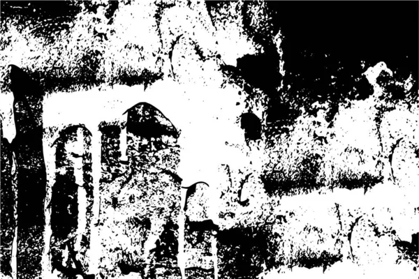 Гранж Абстрактный Фон Черно Белые Цвета Монохроматическая Текстура — стоковый вектор