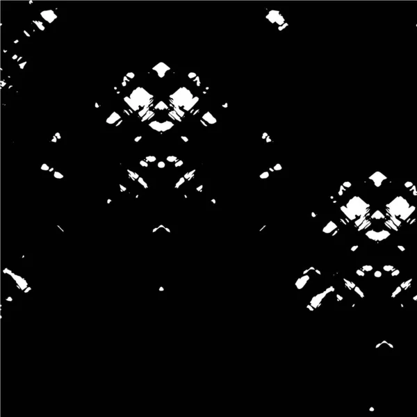 Гранж Абстрактный Фон Черно Белые Цвета Монохроматическая Текстура — стоковый вектор