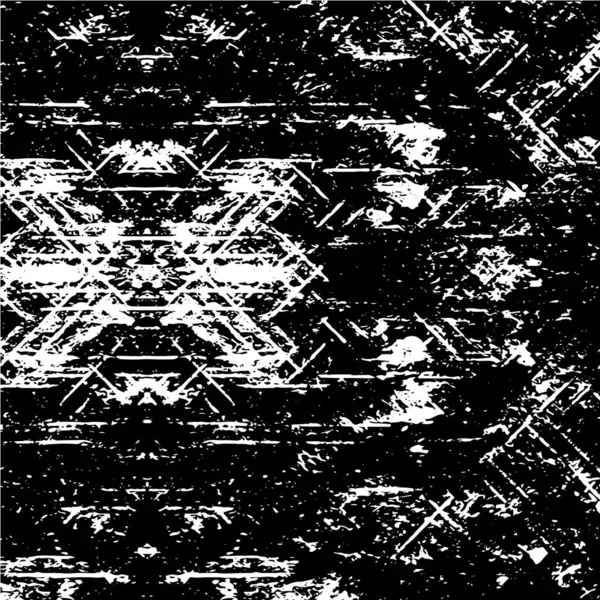 Grunge Abstrakten Hintergrund Schwarz Weiße Farben Monochoromatische Textur — Stockvektor