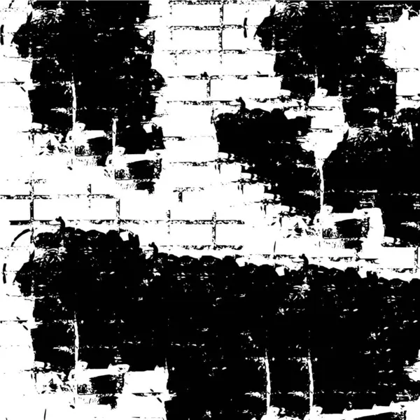 Trudne Tło Czerni Bieli Tekstury Abstrakcyjna Ilustracja Wektora — Wektor stockowy