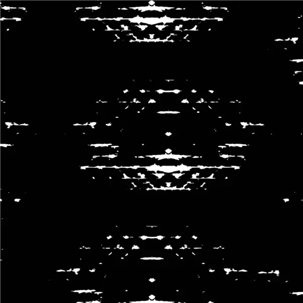 Тривожний Фон Чорно Білій Текстурі Абстрактна Векторна Ілюстрація — стоковий вектор