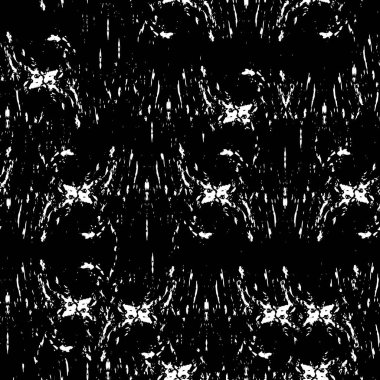 Siyah ve beyaz desenli grunge arkaplanı