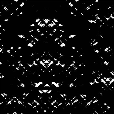 Siyah ve beyaz desenli grunge arkaplanı