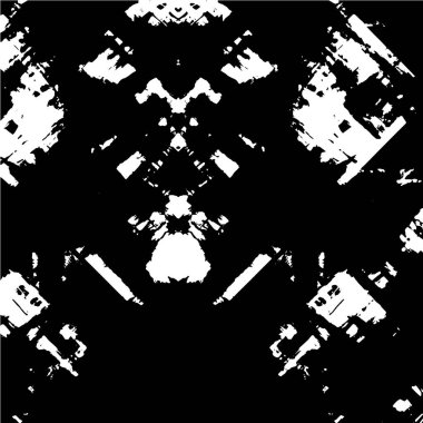 Siyah ve beyaz desenli grunge arkaplanı