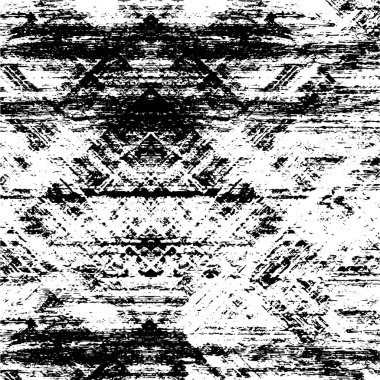 Siyah ve beyaz desenli grunge arkaplanı